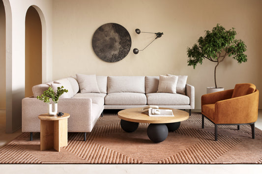 Melbourne-made Australian couch with a modern silhouette