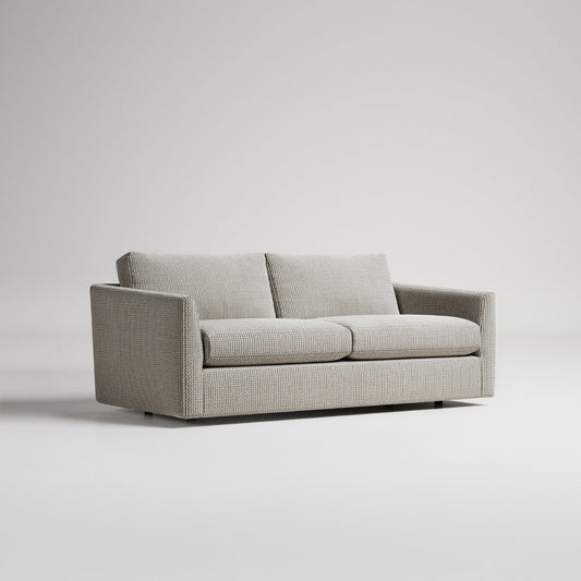 Modern sofa bed transformation mechanism – couch to bed view
