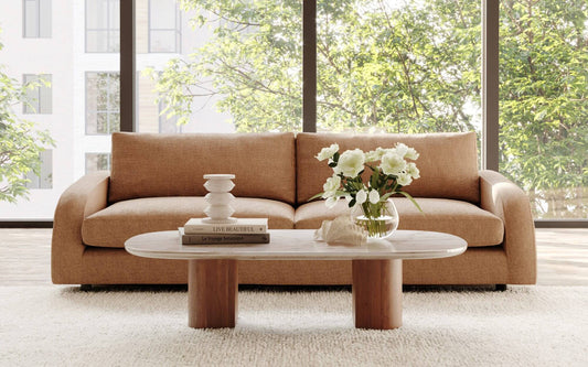 Compact sofa beds in Melbourne apartment interior