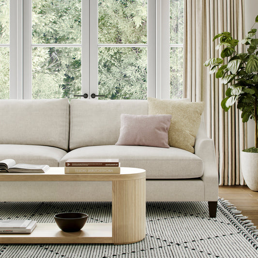 Australian-made sofa in a modern living room