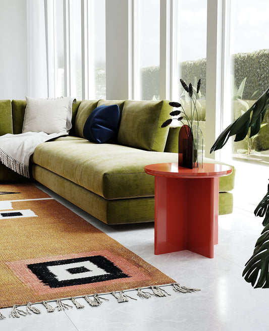 Deep-seat sofa in neutral fabric – handmade sofas Australia