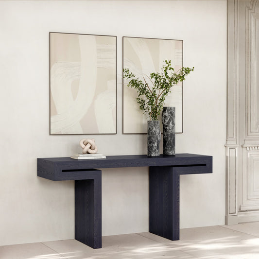 A beautiful picture of a console table can transform your entryway.