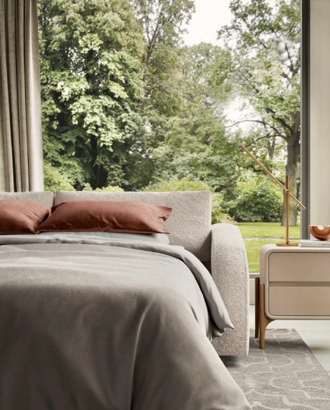 Best sofa bed Melbourne custom upholstered fabric finish